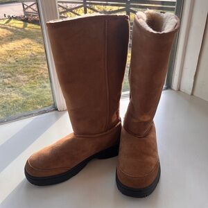 UGG Tan Suede Women's Slippers